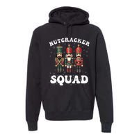 Nutcracker Squad Ballet Dance Family Christmas Holiday Premium Hoodie