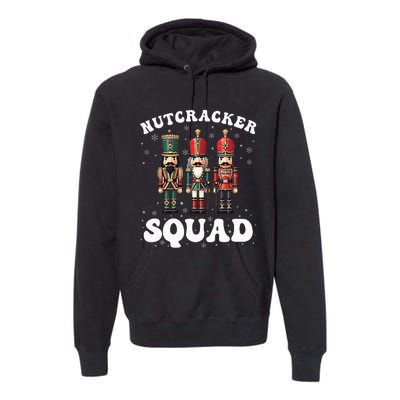 Nutcracker Squad Ballet Dance Family Christmas Holiday Premium Hoodie