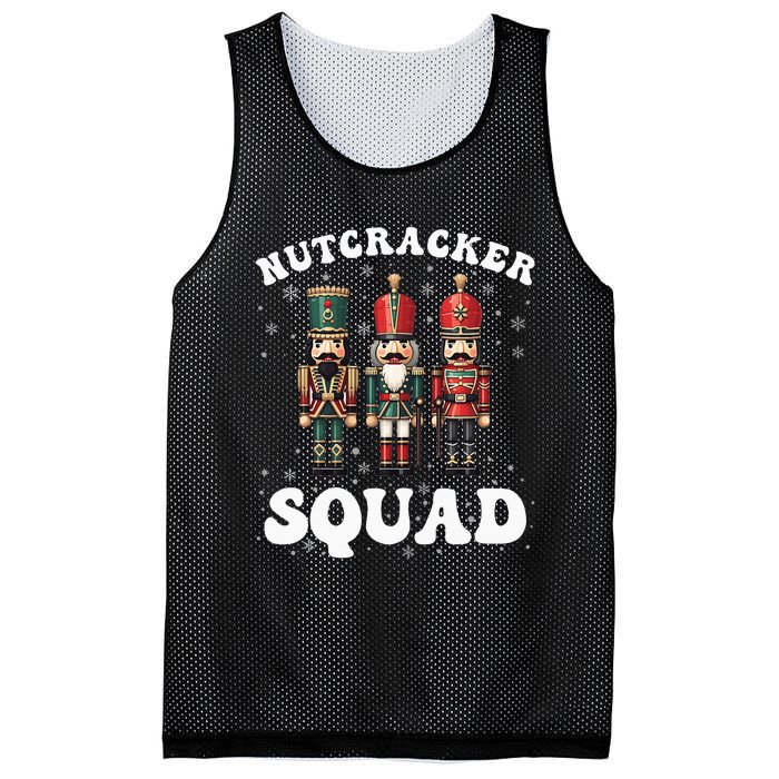 Nutcracker Squad Ballet Dance Family Christmas Holiday Mesh Reversible Basketball Jersey Tank