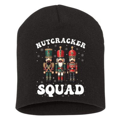 Nutcracker Squad Ballet Dance Family Christmas Holiday Short Acrylic Beanie