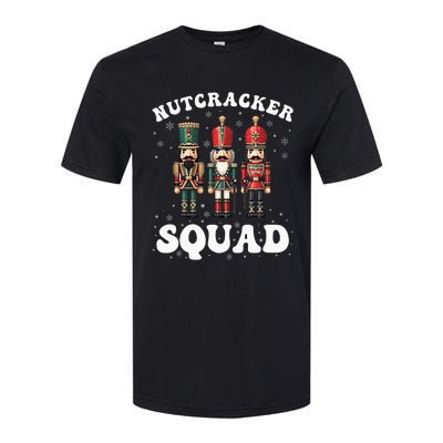 Nutcracker Squad Ballet Dance Family Christmas Holiday Softstyle CVC T-Shirt