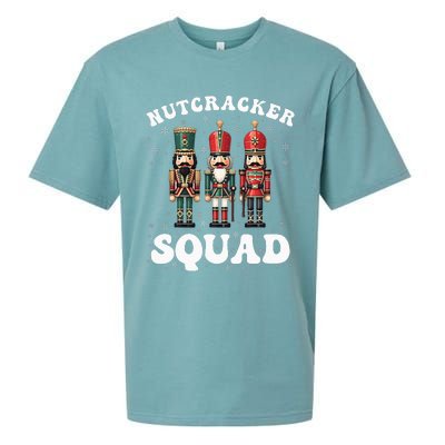 Nutcracker Squad Ballet Dance Family Christmas Holiday Sueded Cloud Jersey T-Shirt