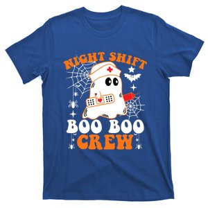 Night Shift Boo Boo Crew Gift Funny Nurse Ghost Halloween Funny Gift T-Shirt