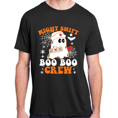 Night Shift Boo Boo Crew Gift Funny Nurse Ghost Halloween Gift Adult ChromaSoft Performance T-Shirt