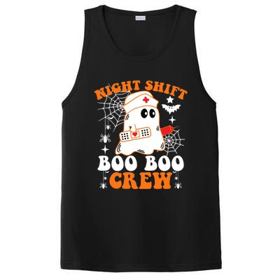 Night Shift Boo Boo Crew Gift Funny Nurse Ghost Halloween Gift PosiCharge Competitor Tank