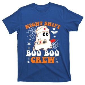 Night Shift Boo Boo Crew Gift Funny Nurse Ghost Halloween Gift T-Shirt