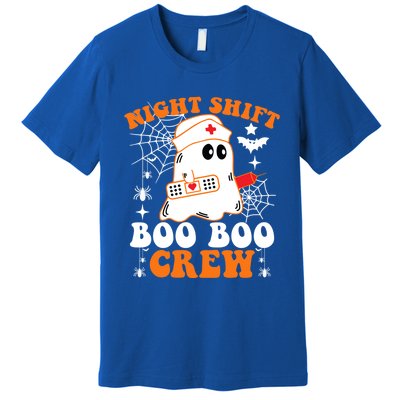 Night Shift Boo Boo Crew Gift Funny Nurse Ghost Halloween Gift Premium T-Shirt