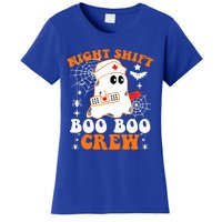 Night Shift Boo Boo Crew Gift Funny Nurse Ghost Halloween Gift Women's T-Shirt