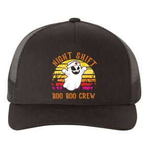 Night Shift Boo Boo Crew Halloween Party Halloween Costume Yupoong Adult 5-Panel Trucker Hat