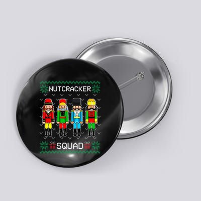 Nutcracker Squad Ballet Dance Christmas Matching Family Button