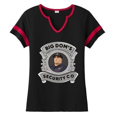 Nick Sirianni Big Doms Disandro Security Co Ladies Halftime Notch Neck Tee