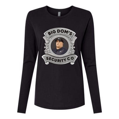 Nick Sirianni Big Doms Disandro Security Co Womens Cotton Relaxed Long Sleeve T-Shirt