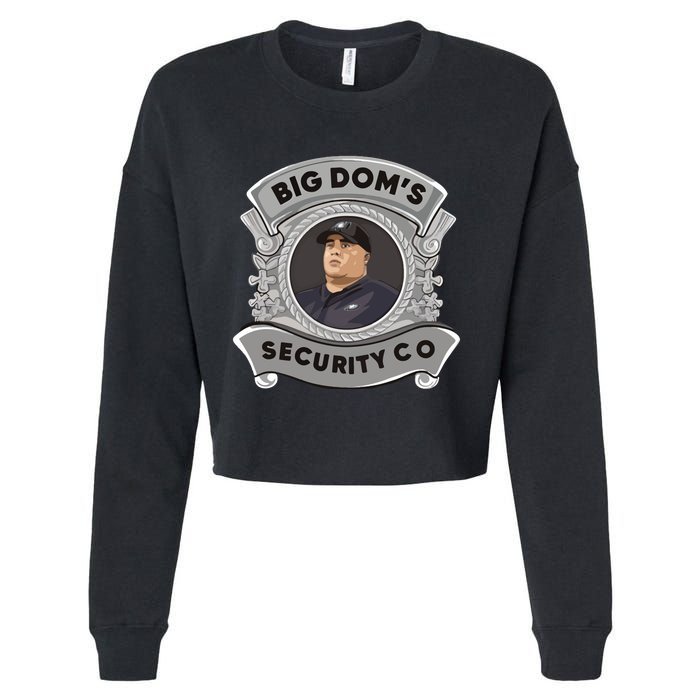 Nick Sirianni Big Doms Disandro Security Co Cropped Pullover Crew