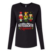 Nutcracker Squad Ballet Dance Matching Family Xmas Womens Cotton Relaxed Long Sleeve T-Shirt