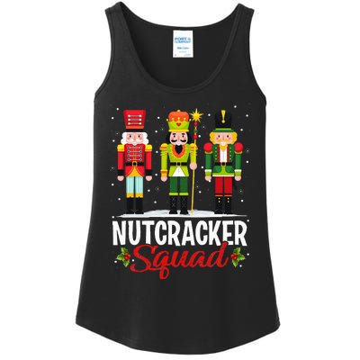 Nutcracker Squad Ballet Dance Matching Family Xmas Ladies Essential Tank