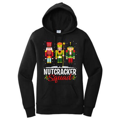 Nutcracker Squad Ballet Dance Matching Family Xmas Women's Pullover Hoodie