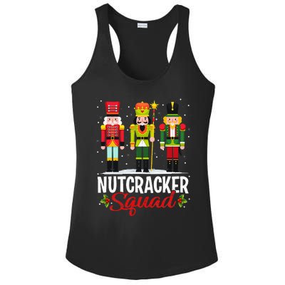 Nutcracker Squad Ballet Dance Matching Family Xmas Ladies PosiCharge Competitor Racerback Tank