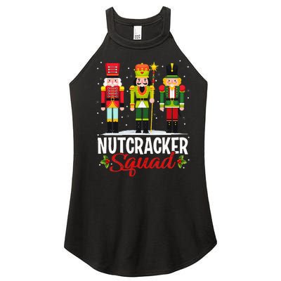 Nutcracker Squad Ballet Dance Matching Family Xmas Women's Perfect Tri Rocker Tank