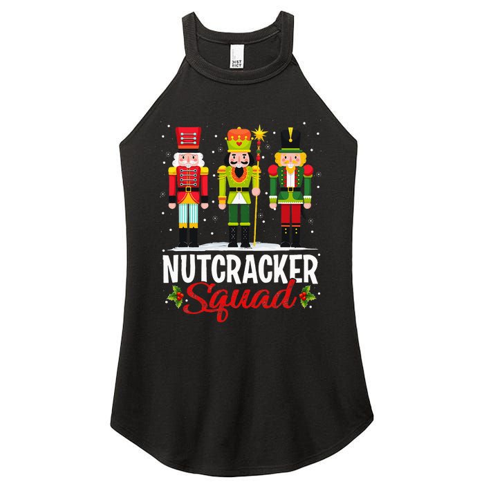 Nutcracker Squad Ballet Dance Matching Family Xmas Women's Perfect Tri Rocker Tank