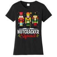 Nutcracker Squad Ballet Dance Matching Family Xmas Women's T-Shirt