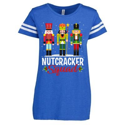 Nutcracker Squad Ballet Dance Matching Family Xmas Enza Ladies Jersey Football T-Shirt