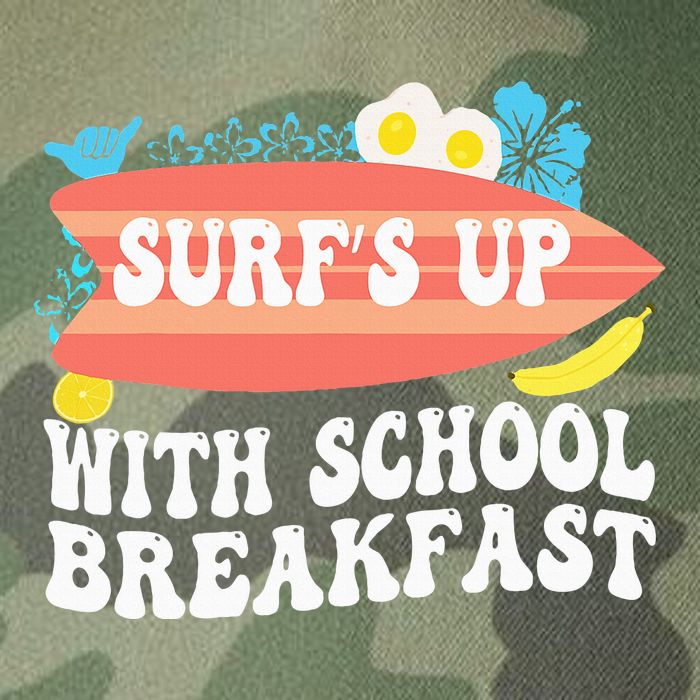 National School Breakfast Week Surfs Up Legacy Tie Dye Trucker Hat