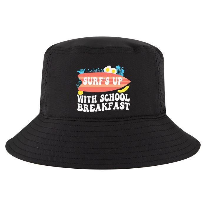 National School Breakfast Week Surfs Up Cool Comfort Performance Bucket Hat