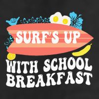 National School Breakfast Week Surfs Up Cool Comfort Performance Bucket Hat
