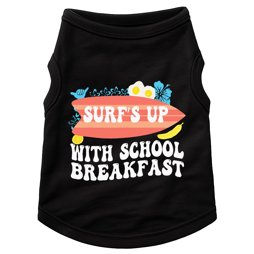National School Breakfast Week Surfs Up Doggie Tank