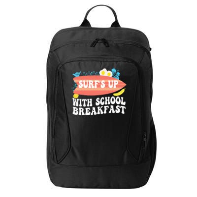 National School Breakfast Week Surfs Up City Backpack