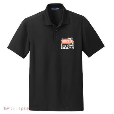 National School Breakfast Week Surfs Up Dry Zone Grid Polo