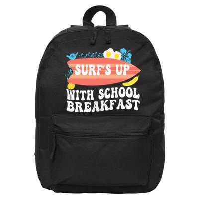 National School Breakfast Week Surfs Up 16 in Basic Backpack