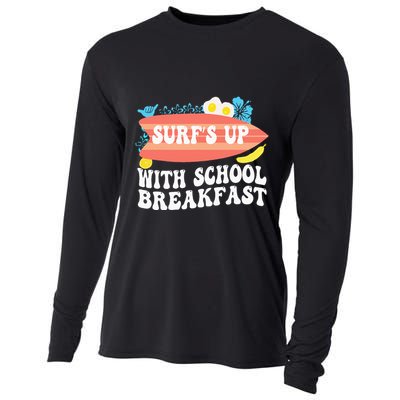 National School Breakfast Week Surfs Up Cooling Performance Long Sleeve Crew