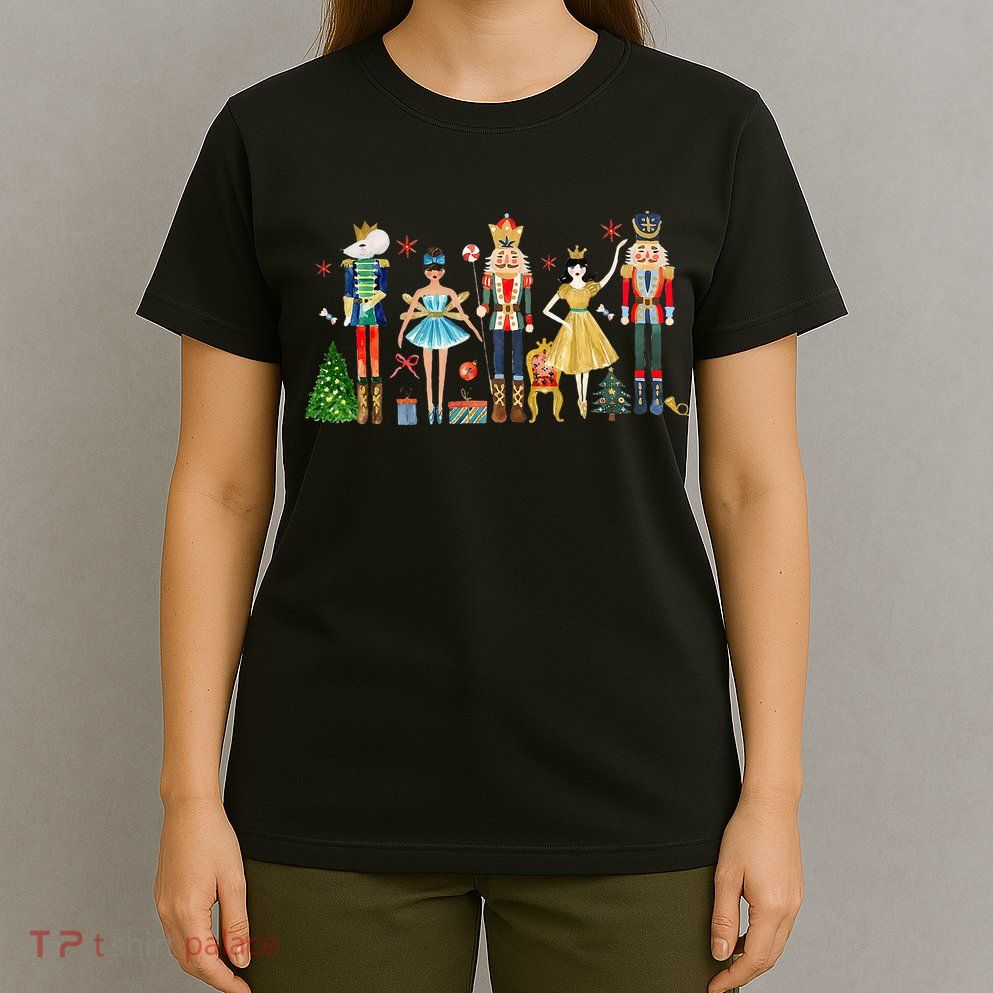 Nutcracker Squad Ballet Dance Christmas Matching Family Xmas T-Shirt