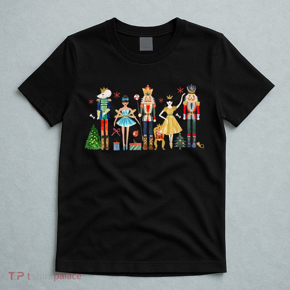 Nutcracker Squad Ballet Dance Christmas Matching Family Xmas T-Shirt
