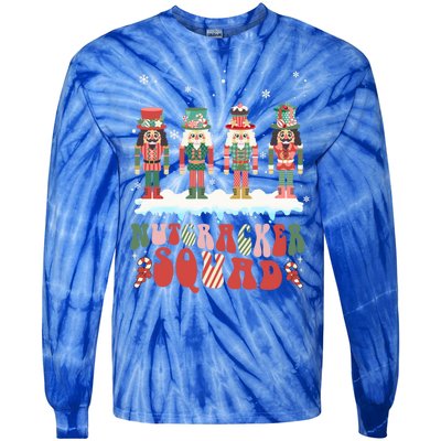 Nutcracker Squad Ballet Dance Matching Family Christmas Gift Tie-Dye Long Sleeve Shirt