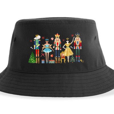 Nutcracker Squad Ballet Dance Christmas Matching Family Xmas Sustainable Bucket Hat