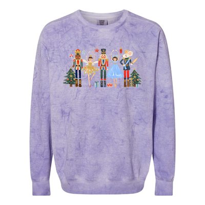 nutcracker squad ballet dance matching family christmas Colorblast Crewneck Sweatshirt