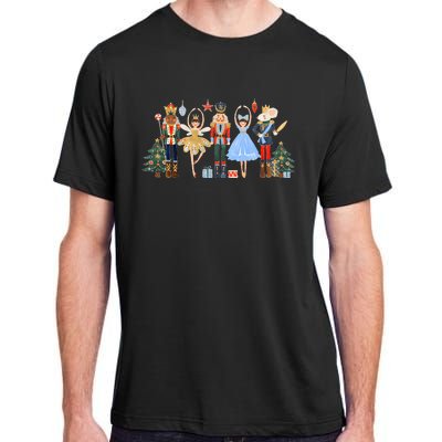 nutcracker squad ballet dance matching family christmas Adult ChromaSoft Performance T-Shirt