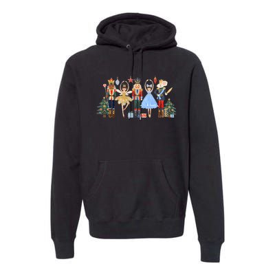 nutcracker squad ballet dance matching family christmas Premium Hoodie