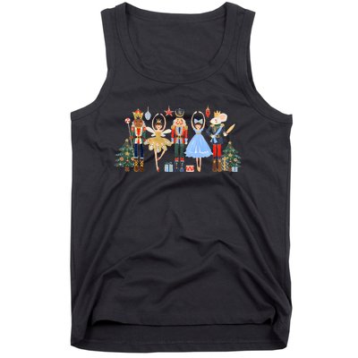 nutcracker squad ballet dance matching family christmas Tank Top