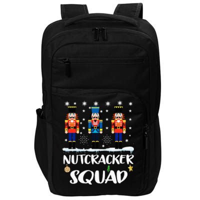 Nutcracker Squad Ballet Dance Matching Family Christmas Impact Tech Backpack