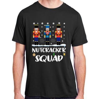 Nutcracker Squad Ballet Dance Matching Family Christmas Adult ChromaSoft Performance T-Shirt