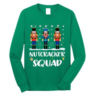 Nutcracker Squad Ballet Dance Matching Family Christmas Long Sleeve Shirt