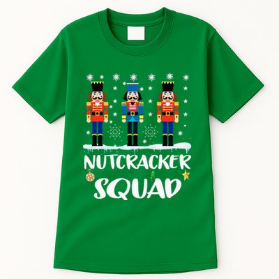 Nutcracker Squad Ballet Dance Matching Family Christmas Tall T-Shirt