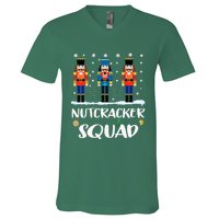 Nutcracker Squad Ballet Dance Matching Family Christmas V-Neck T-Shirt