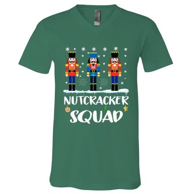 Nutcracker Squad Ballet Dance Matching Family Christmas V-Neck T-Shirt