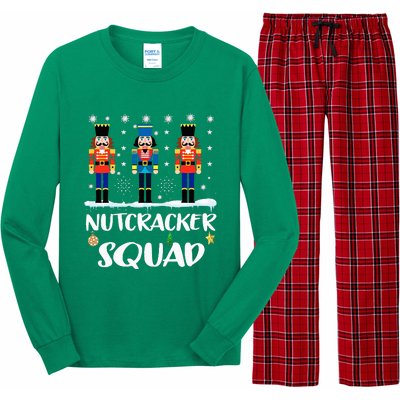 Nutcracker Squad Ballet Dance Matching Family Christmas Long Sleeve Pajama Set