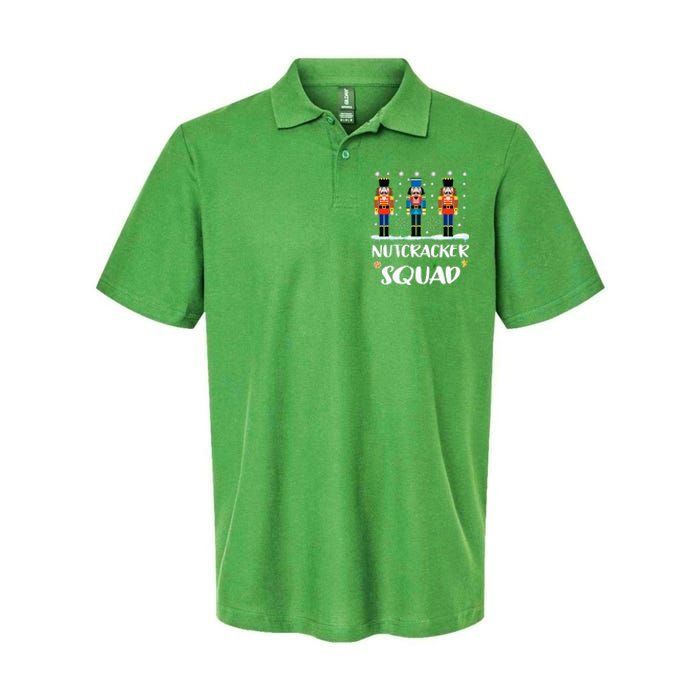 Nutcracker Squad Ballet Dance Matching Family Christmas Softstyle Adult Sport Polo