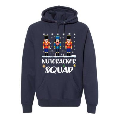 Nutcracker Squad Ballet Dance Matching Family Christmas Premium Hoodie